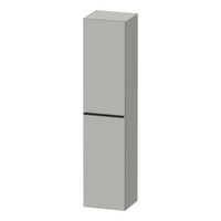 Hoge Kast Duravit D-Neo Kolomkast Wand 176 cm Rechtsdraaiend Mat Betongrijs