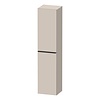 Duravit Hoge Kast Duravit D-Neo Kolomkast Wand 176 cm Rechtsdraaiend Mat Taupe