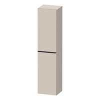 Hoge Kast Duravit D-Neo Kolomkast Wand 176 cm Rechtsdraaiend Mat Taupe