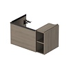 Duravit Badmeubel Duravit D-Neo Wand 78.4x45.2x44 cm Links Mat Eiken (Terra)