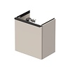 Duravit Fonteinkast Duravit D-Neo Wand 410x274x440 mm Links Mat Taupe