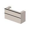 Duravit Badmeubel Duravit D-Neo Wand 118.4x44.2x62.5 cm Mat Taupe