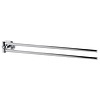 Handdoekhouder Haceka Gio Dubbel Draaibaar 38 cm Chroom