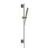 Glijstangset Hotbath Gal 100 cm Met Doucheslang 150 cm En Handdouche Geborsteld Nikkel PVD