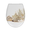 Toiletzitting Cedo Shell Softclose Wit Beige