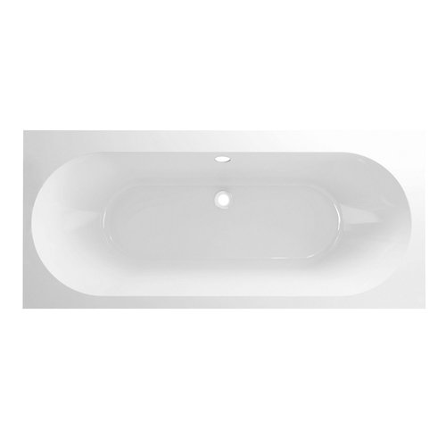 Ligbad Xellanz Santino SQ Inbouw 180x80x49 cm Acryl Mat Wit 