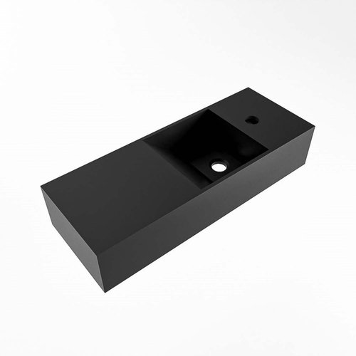 Fontein Mondiaz Tyne 60 cm Solid Surface Positie Recht 1 Kraangat Urban 