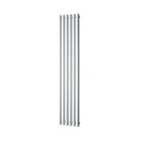 Designradiator Plieger Trento 814 Watt Middenaansluiting 180x35 cm Wit Structuur