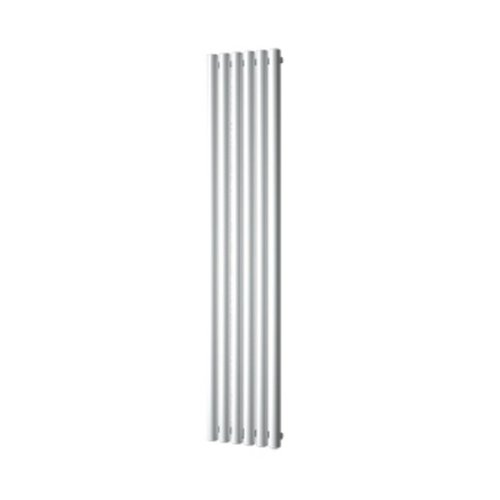 Designradiator Plieger Trento 814 Watt Middenaansluiting 180x35 cm Zilver Metallic 