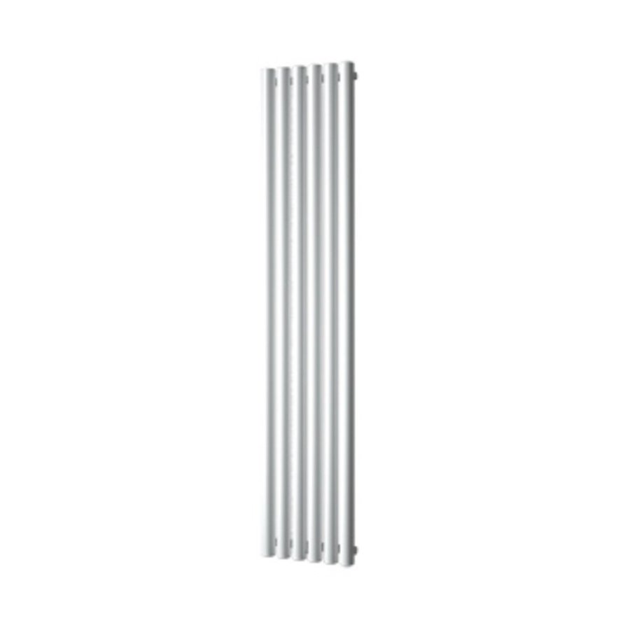 Designradiator Plieger Trento 814 Watt Middenaansluiting 180x35 cm Antraciet Metallic