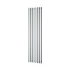 Plieger Designradiator Plieger Trento 1086 Watt Middenaansluiting 180x47 cm Zilver Metallic