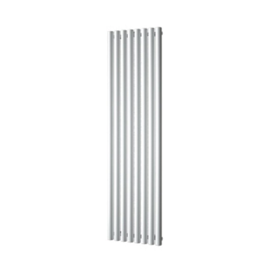 Designradiator Plieger Trento 1086 Watt Middenaansluiting 180x47 cm Zilver Metallic