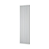 Plieger Designradiator Plieger Trento 1086 Watt Middenaansluiting 180x47 cm Donkergrijs Structuur