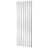 Handdoekradiator Covallina Retta Enkel 1800 x 298 mm Mat Zwart
