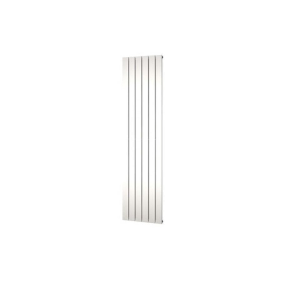 Designradiator Plieger Cavallino Retto Enkel 999 Watt Middenaansluiting 200x45 cm Mat Zwart