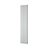 Plieger Designradiator Plieger Trento 814 Watt Middenaansluiting 180x35 cm Mat Zwart