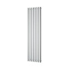 Plieger Designradiator Plieger Trento 1086 Watt Middenaansluiting 180x47 cm Mat Zwart