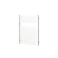 Designradiator Plieger Roma M 80,5 x 60 cm 458 Watt Middenaansluiting Wit Structuur