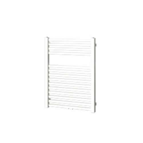 Designradiator Plieger Roma M 80,5 x 60 cm 458 Watt Middenaansluiting Wit Structuur 