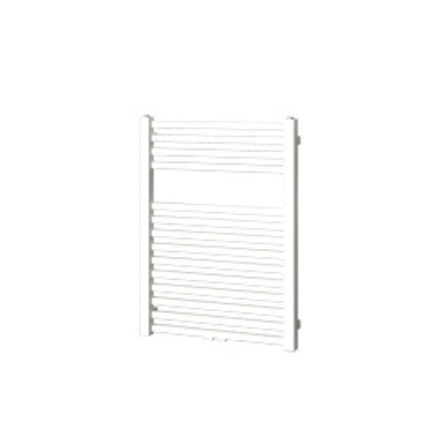 Designradiator Plieger Roma M 80,5 x 60 cm 458 Watt Middenaansluiting Wit Structuur