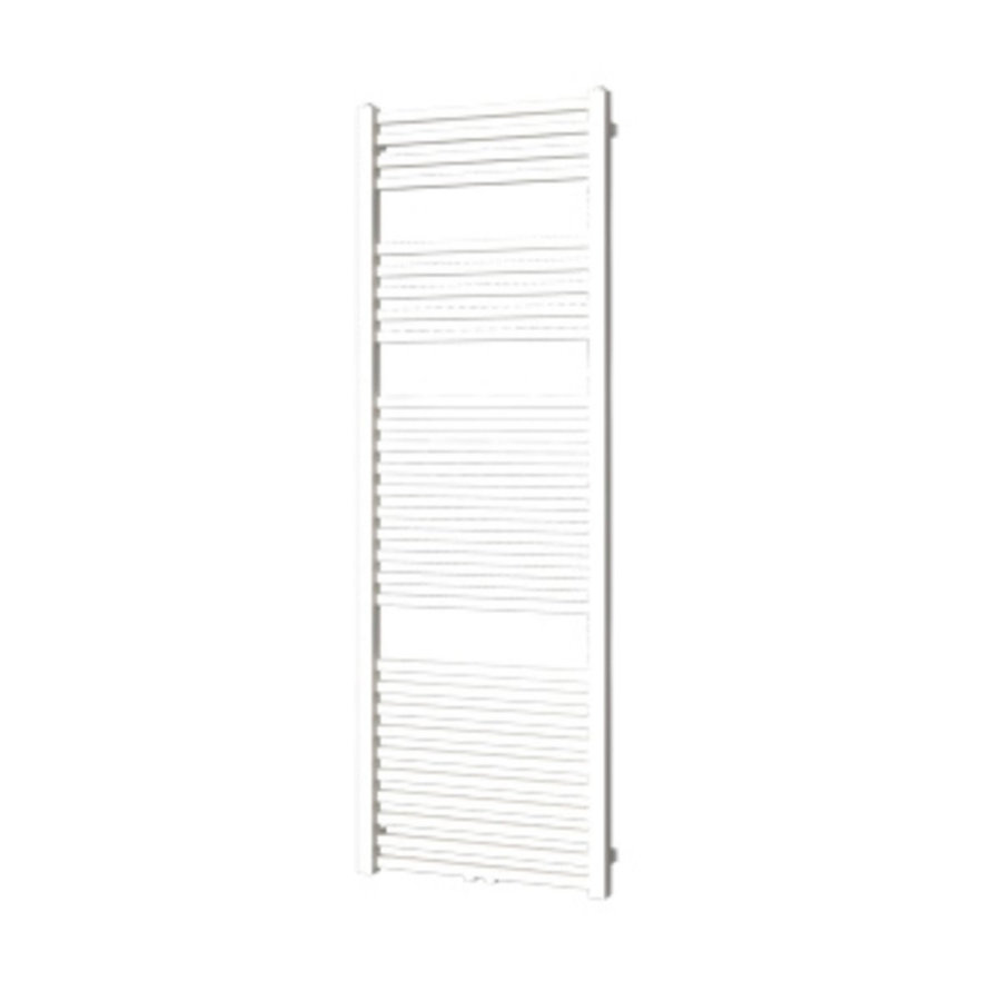 Designradiator Plieger Roma M 175,5 x 60 cm 964 Watt Middenaansluiting Wit Structuur