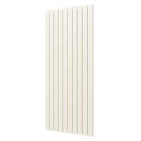 Designradiator Plieger Cavallino Retto Dubbel 1936 Watt Middenaansluiting 180x75,4 cm Pergamon