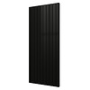 Plieger Designradiator Plieger Cavallino Retto Dubbel 1936 Watt Middenaansluiting 180x75,4 cm Antraciet Metallic