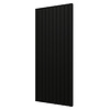 Plieger Designradiator Plieger Cavallino Retto Dubbel 1936 Watt Middenaansluiting 180x75,4 cm Zwart