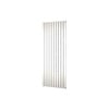 Plieger Designradiator Plieger Cavallino Retto Enkel 1666 Watt Middenaansluiting 200x75,4 cm Zilver Metallic