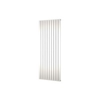 Designradiator Plieger Cavallino Retto Enkel 1666 Watt Middenaansluiting 200x75,4 cm Donkergrijs Structuur