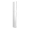 Plieger Designradiator Plieger Cavallino Retto Dubbel 905 Watt Middenaansluiting 200x29,8 cm Mat Wit