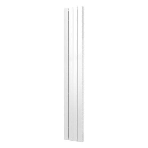 Designradiator Plieger Cavallino Retto Dubbel 905 Watt Middenaansluiting 200x29,8 cm Mat Wit 