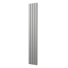 Plieger Designradiator Plieger Cavallino Retto Dubbel 905 Watt Middenaansluiting 200x29,8 cm Pearl Grey