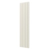 Plieger Designradiator Plieger Cavallino Retto Dubbel 1287 Watt Middenaansluiting 200x45 cm Wit Structuur