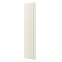 Designradiator Plieger Cavallino Retto Dubbel 1287 Watt Middenaansluiting 200x45 cm Wit Structuur