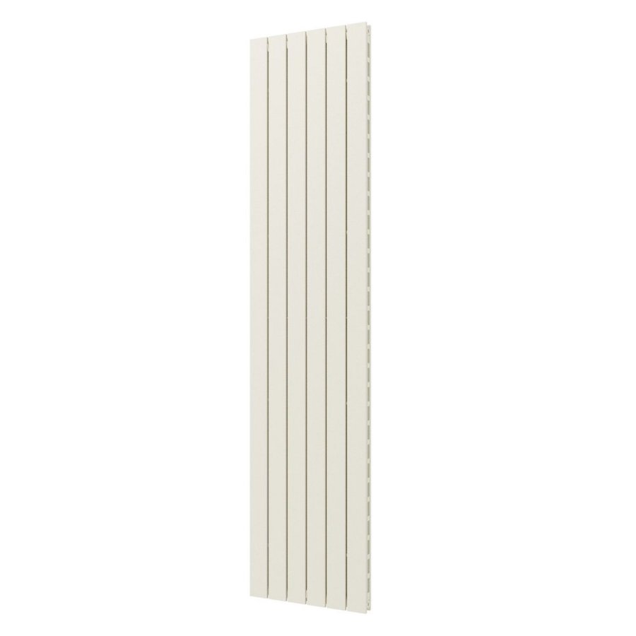 Designradiator Plieger Cavallino Retto Dubbel 1287 Watt Middenaansluiting 200x45 cm Wit Structuur