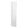 Plieger Designradiator Plieger Cavallino Retto Dubbel 1287 Watt Middenaansluiting 200x45 cm Mat Wit