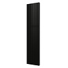 Plieger Designradiator Plieger Cavallino Retto Dubbel 1287 Watt Middenaansluiting 200x45 cm Antraciet Metallic