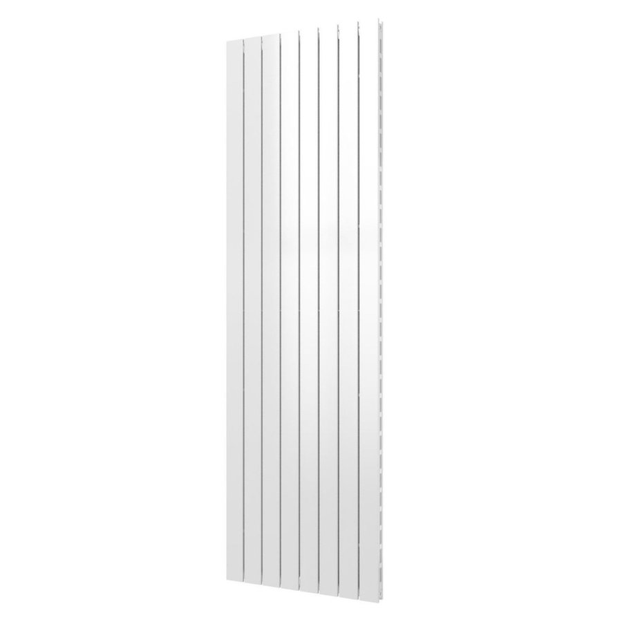 Designradiator Plieger Cavallino Retto Dubbel 1716 Watt Middenaansluiting 200x60,2 cm Mat Wit