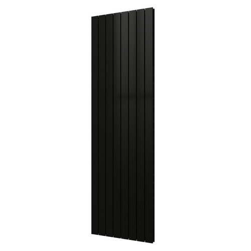 Designradiator Plieger Cavallino Retto Dubbel 1716 Watt Middenaansluiting 200x60,2 cm Antraciet Metallic 