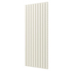 Plieger Designradiator Plieger Cavallino Retto Dubbel 2146 Watt Middenaansluiting 200x75,4 cm Wit Structuur