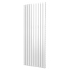 Plieger Designradiator Plieger Cavallino Retto Dubbel 2146 Watt Middenaansluiting 200x75,4 cm Mat Wit