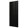 Plieger Designradiator Plieger Cavallino Retto Dubbel 2146 Watt Middenaansluiting 200x75,4 cm Antraciet Metallic