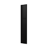 Designradiator Plieger Perugia 535 Watt Middenaansluiting 180,6x30,4 cm Antraciet Metallic