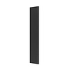 Plieger Designradiator Plieger Perugia 535 Watt Middenaansluiting 180,6x30,4 cm Black Graphite