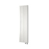 Plieger Designradiator Plieger Cavallino Retto Elektrisch 1000 Watt 180x45 cm Zilver Metallic