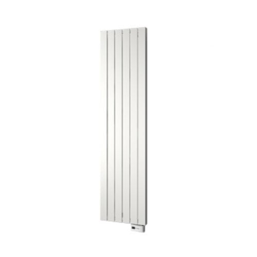 Designradiator Plieger Cavallino Retto Elektrisch 1000 Watt 180x45 cm Zilver Metallic 