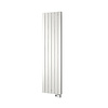 Designradiator Plieger Cavallino Retto Elektrisch 1000 Watt 180x45 cm Antraciet Metallic