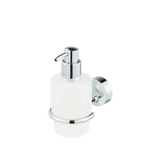 Zeepdispenser Geesa 27 Collection 200 ml Glas Chroom 