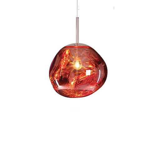 Hanglamp Sanimex Njoy Met E27 Fitting 36 cm Inclusief 4W Lamp Glas Rose Goud 